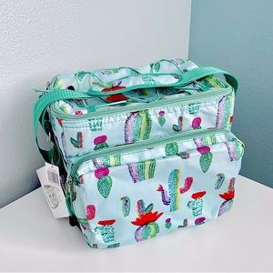 Small Cactus Desert Beverage Cooler Bag
